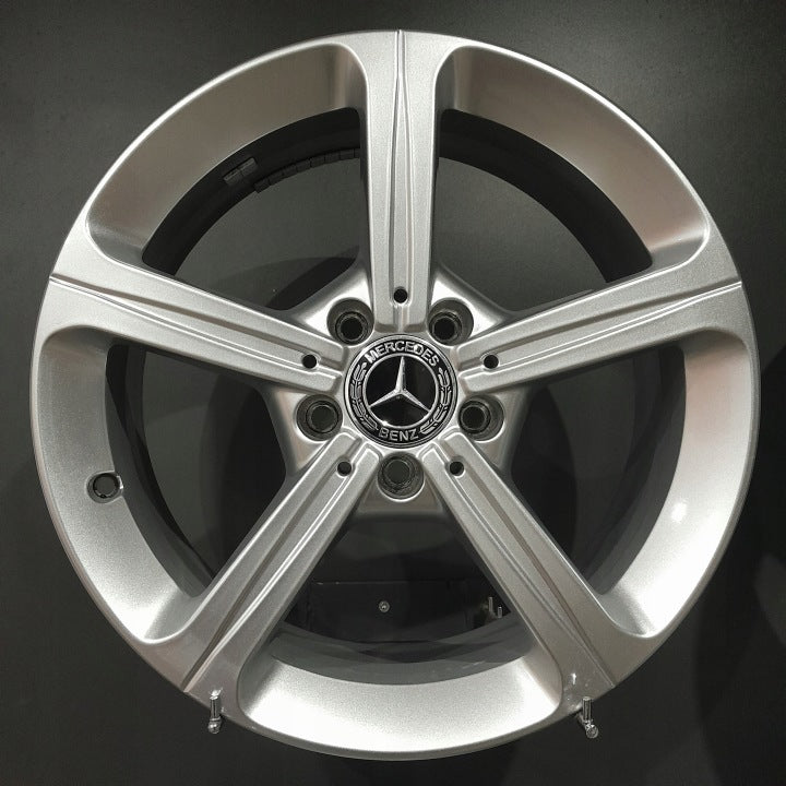 4x Alufelge 17 Zoll 6.5" 5x112 44ET Glanz Silber A1774011200 Mercedes-Benz W177 FEL2954822553kf