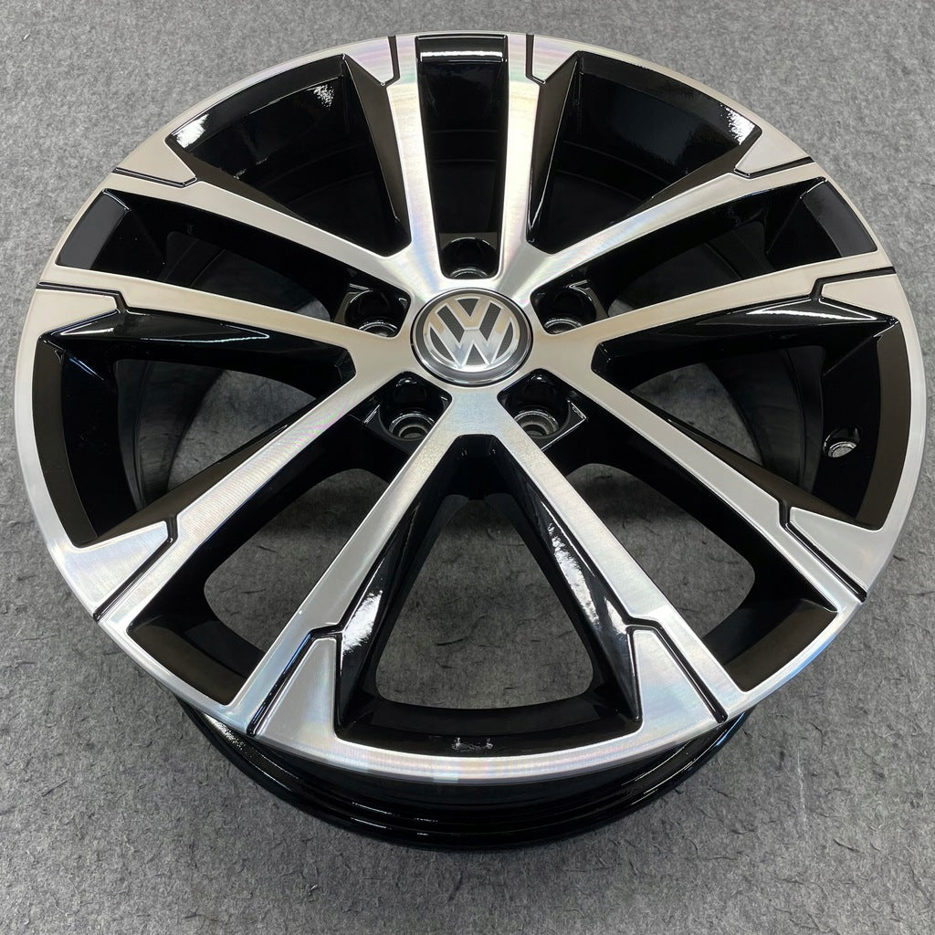 4x Alufelge 17 Zoll 7.0" 5x112 49ET Glanz Silber 5G0601025 VW Golf Vii Rim Wheel FEL4179336555tb