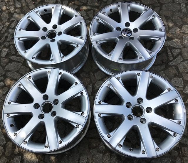 4x Alufelge 17 Zoll 7.5" 5x112 47ET Glanz Silber 3C0601025 Audi Passat Rim Wheel FEL8935709313rb