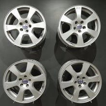 Laden Sie das Bild in den Galerie-Viewer, 4x Alufelge 17 Zoll 7.5" 5x108 55ET Glanz Silber Volvo V60 I Xc60 Rim Wheel FEL6484996646cb