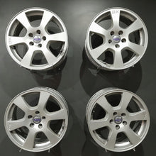Load image into Gallery viewer, 4x Alufelge 17 Zoll 7.5" 5x108 55ET Glanz Silber Volvo V60 I Xc60 Rim Wheel FEL6484996646cb