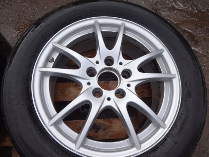 4x Alufelge 16 Zoll 6.5" 5x112 Mercedes-Benz W247 W211 W205 W204 W212 W246 FEL7464476082gb