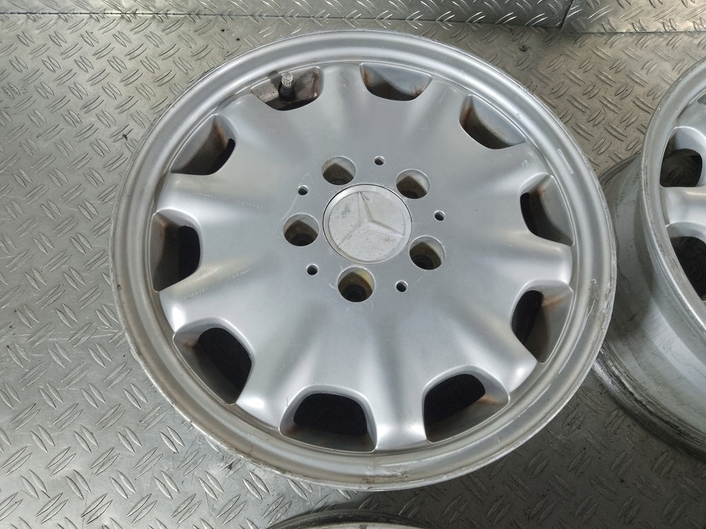 4x Alufelge 15 Zoll 7.0" 5x112 2104010102 Mercedes-Benz W210 Rim Wheel FEL3422012101bn