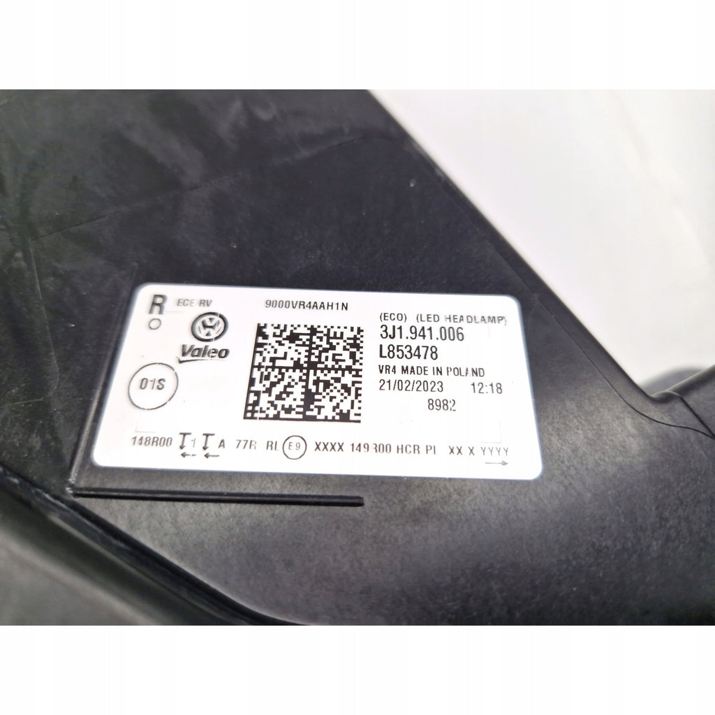 Frontscheinwerfer VW Passat 3J1941005 3J1941006 LED Ein Satz Headlight SCH2959589225ln