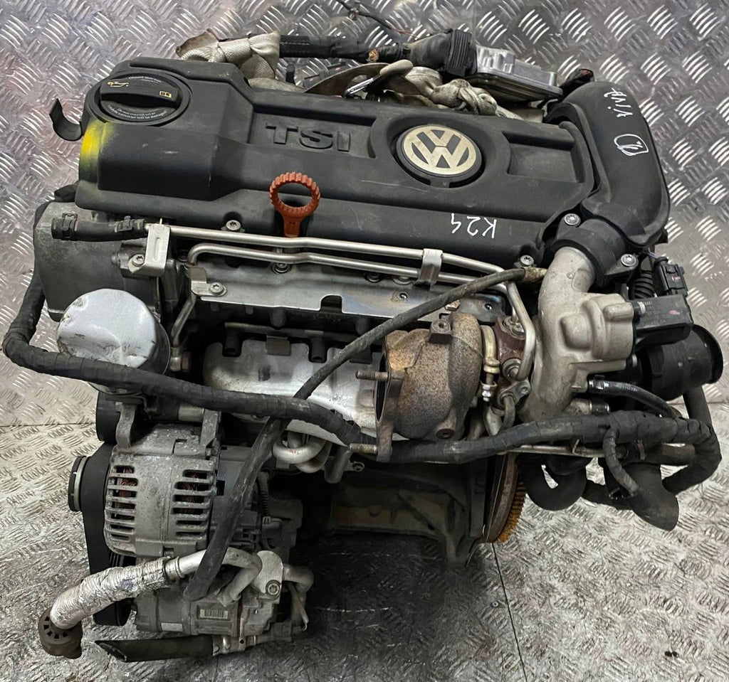 Motor VW Passat Golf V CAX 1.4 TSI 122PS 90kW 80TKm 2009 Benzin Engine Komplett