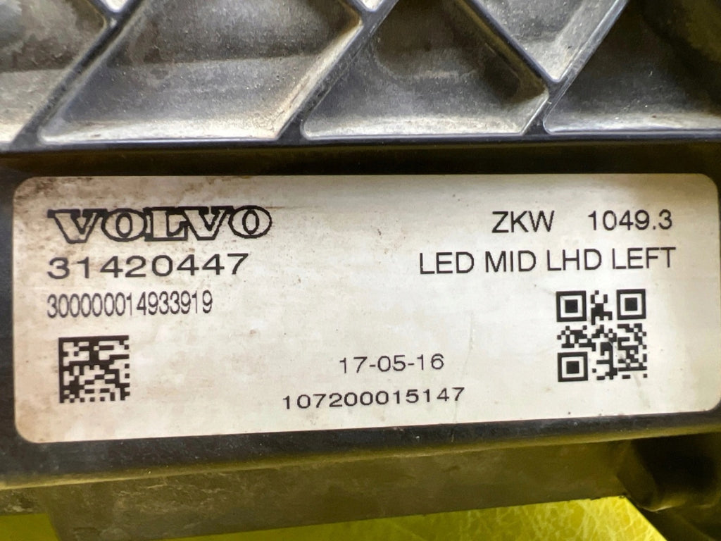 Frontscheinwerfer Volvo Xc40 31420447 LED Links Scheinwerfer Headlight SCH3169530125ba