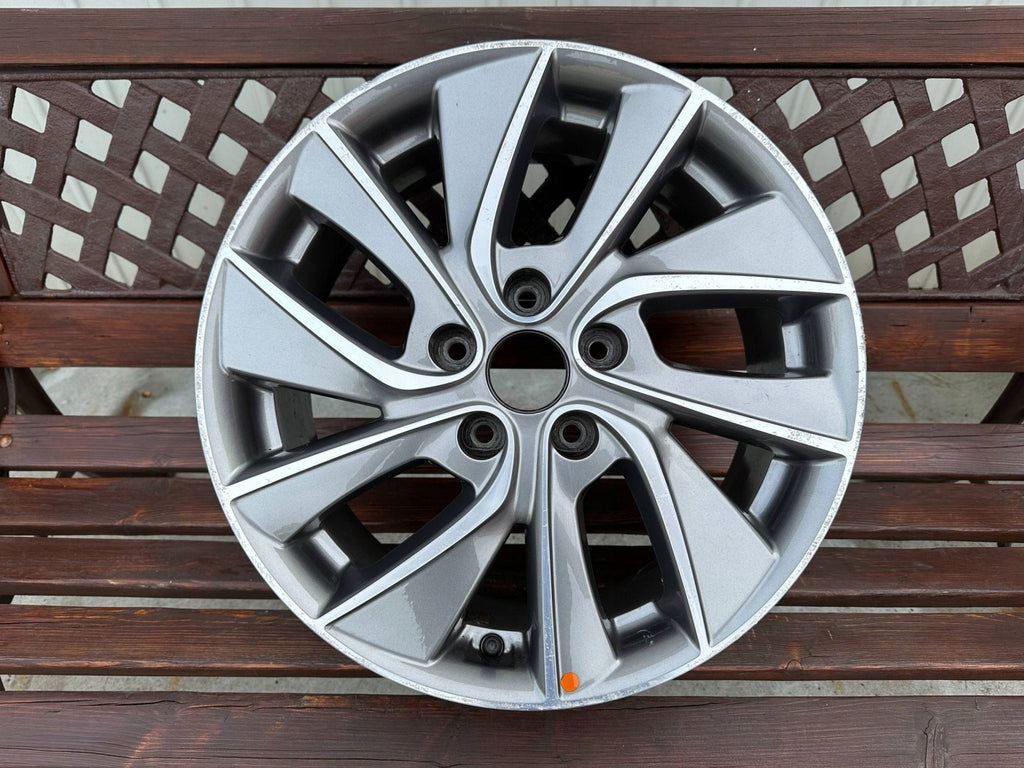 1x Alufelge 17 Zoll 7.0" 5x114.3 58ET Glanz Graphit 5210-G4350 Hyundai I30 Mg FEL1958378659ap