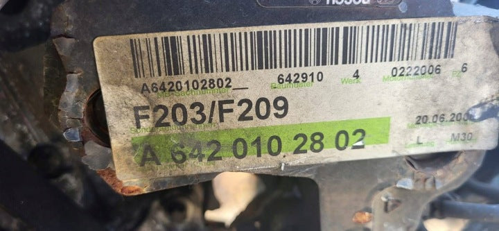 Motor Mercedes-Benz Clk C209 A209 642910 3.0 224PS 165kW 169TKm 2005 Komplett MOT9186980784yg