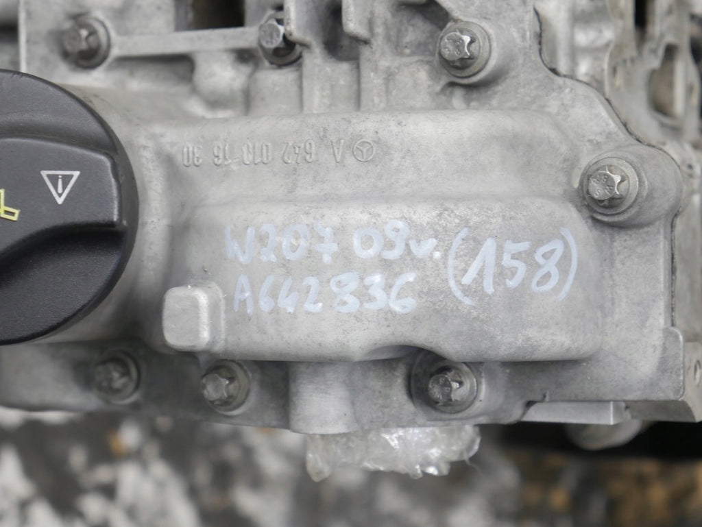 Motor Mercedes-Benz W212 642836 3.0 231PS 170kW 193TKm Diesel Engine Unkomplett