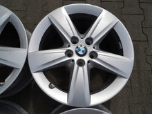 Laden Sie das Bild in den Galerie-Viewer, 4x Alufelge 17 Zoll 7.5" 5x112 54ET Glanz Silber BMW Rim Wheel FEL9222215777va