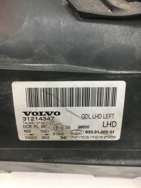 Frontscheinwerfer Volvo S80 V70 31214347 Xenon Links Scheinwerfer Headlight