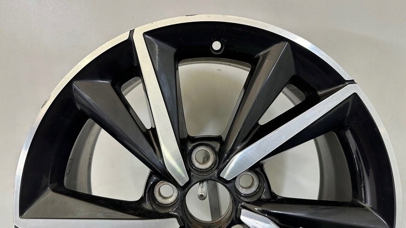 1x Alufelge 17 Zoll 7.0" 5x114.3 50ET Glanz Schwarz PW457-02001 Toyota Rim Wheel