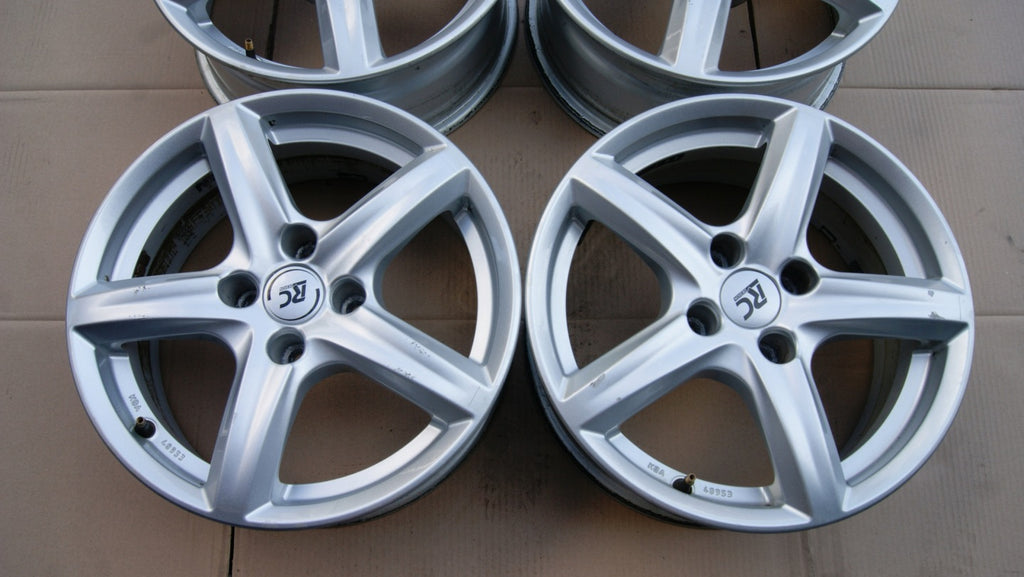 4x Alufelge 16 Zoll 6.5" 4x108 RC24-656 Citroën Rim Wheel FEL2814071487zd