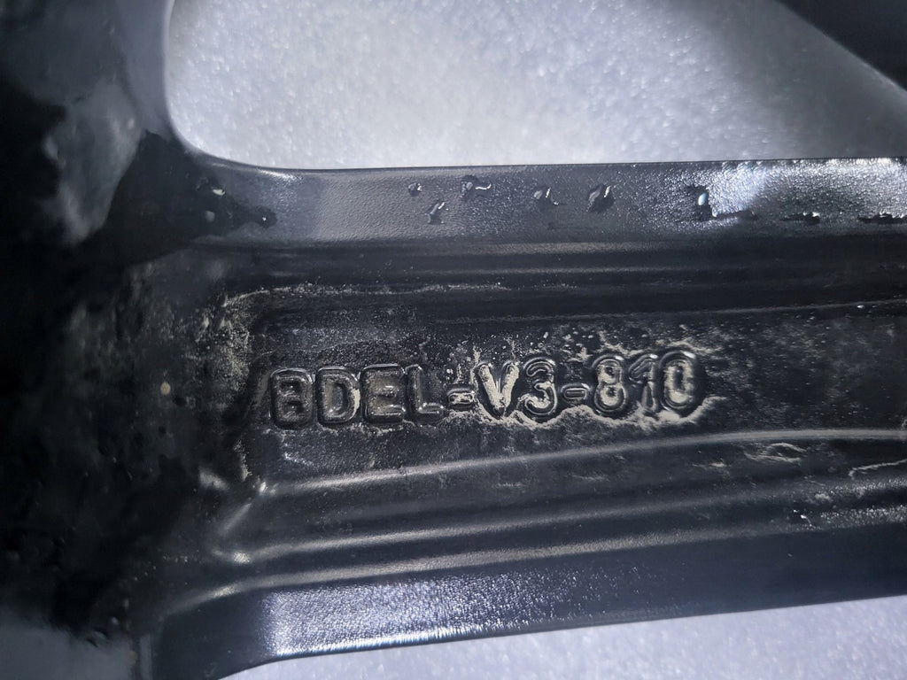 1x Alufelge 18 Zoll 7.0" 5x114.3 45ET Glanz Schwarz BDEL-V3-810 Mazda Cx-30 Dm