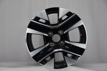 Laden Sie das Bild in den Galerie-Viewer, 1x Alufelge 16 Zoll 6.5" 4x108 38ET Glanz Schwarz 9851282880 Peugeot Rim Wheel FEL4289204417cr