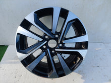 Load image into Gallery viewer, 1x Alufelge 16 Zoll 6.5&quot; 5x112 46ET Glanz Schwarz 5G0601025EA VW Golf Rim Wheel