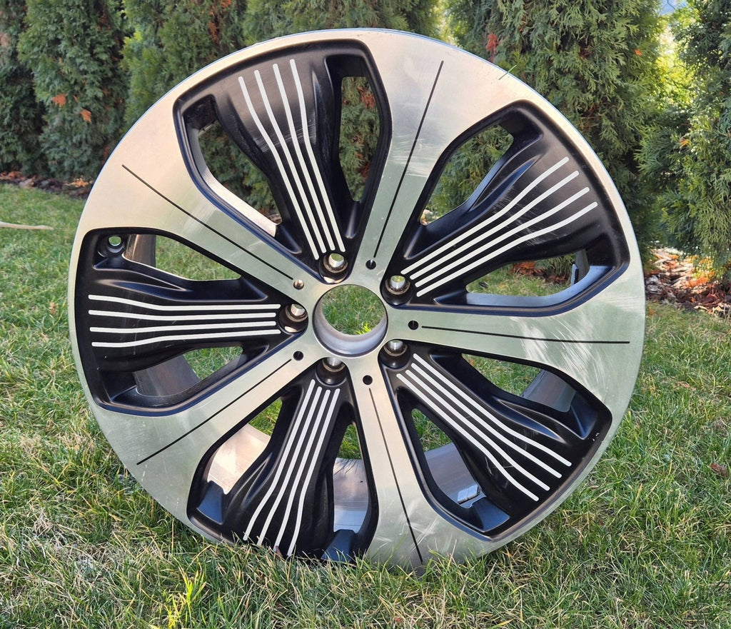 1x Alufelge 20 Zoll 8.5" 5x112 30ET Glanz Schwarz A2934010500 Ds Eqc Rim Wheel FEL8436106280eh