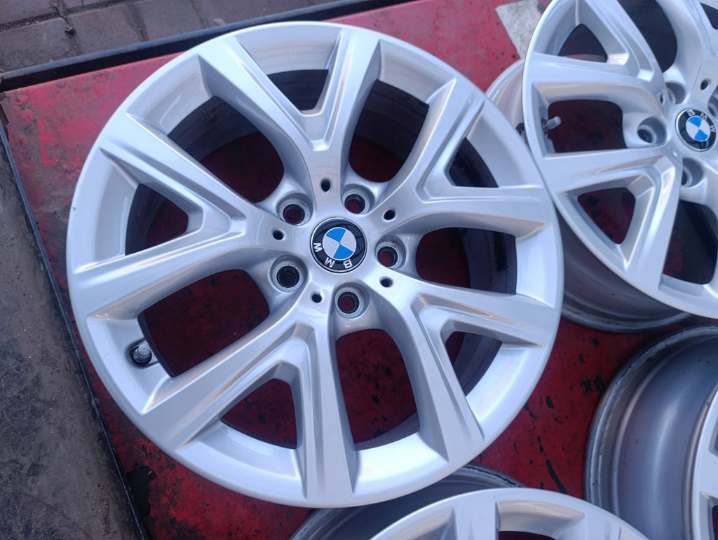 4x Alufelge 17 Zoll 6.5" 5x112 39ET Glanz Silber 6856076 BMW X2 F39 X1 F48 FEL8978069587st