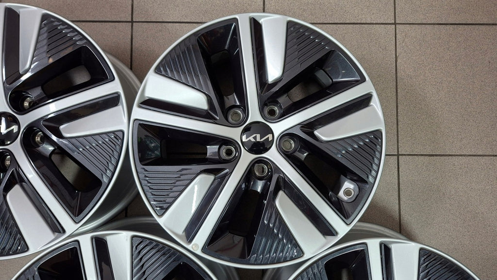 4x Alufelge 16 Zoll 6.5" 5x114.3 45ET Glanz Schwarz 52910-G5500 Kia Niro FEL4646863785rz