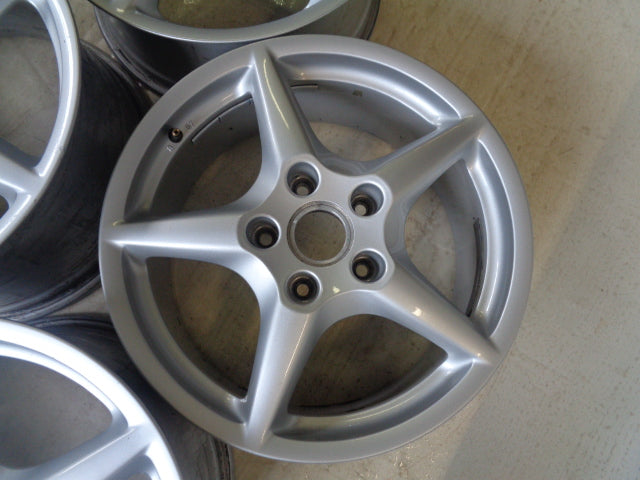 4x Alufelge 18 Zoll 8.0" 5x130 57ET 99736213600 Porsche Rim Wheel FEL7889760199ph