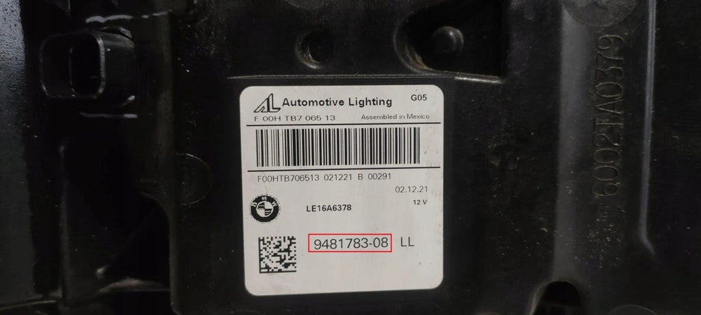 Frontscheinwerfer BMW 9481783-08 Rechts Scheinwerfer Headlight SCH3632370381ns