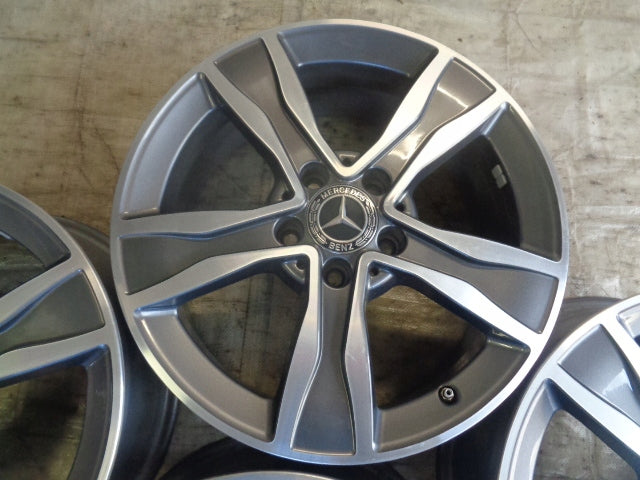 4x Alufelge 17 Zoll 7.0" 5x112 48 5ET A2054010800 Mercedes-Benz W205 A205 FEL5951321479mg