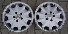 Load image into Gallery viewer, 4x Alufelge 15 Zoll 7.0&quot; 5x112 37ET Silber Mercedes-Benz Rim Wheel