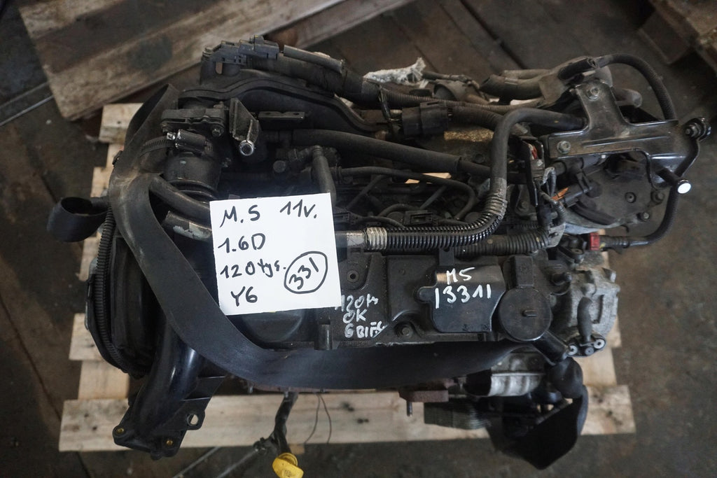 Motor Mazda 5 Cw Y650 1.6 116PS 85kW 120TKm 2010 Diesel Engine Unkomplett