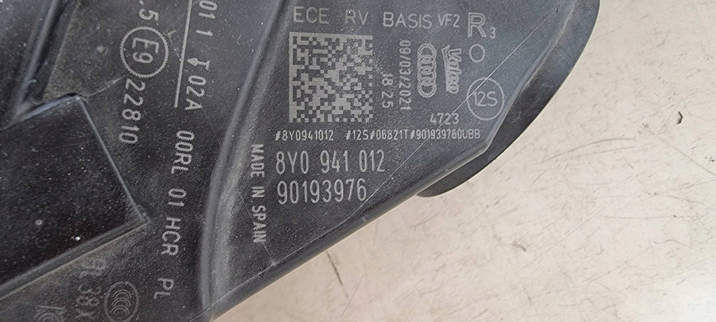 Frontscheinwerfer Audi A3 09032021 8Y0941012 Full LED Rechts Headlight SCH7656141615el