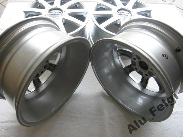 1x Alufelge 17 Zoll 7.5" 5x112 43ET Silber 8E0601025AC Audi A4 Rim Wheel