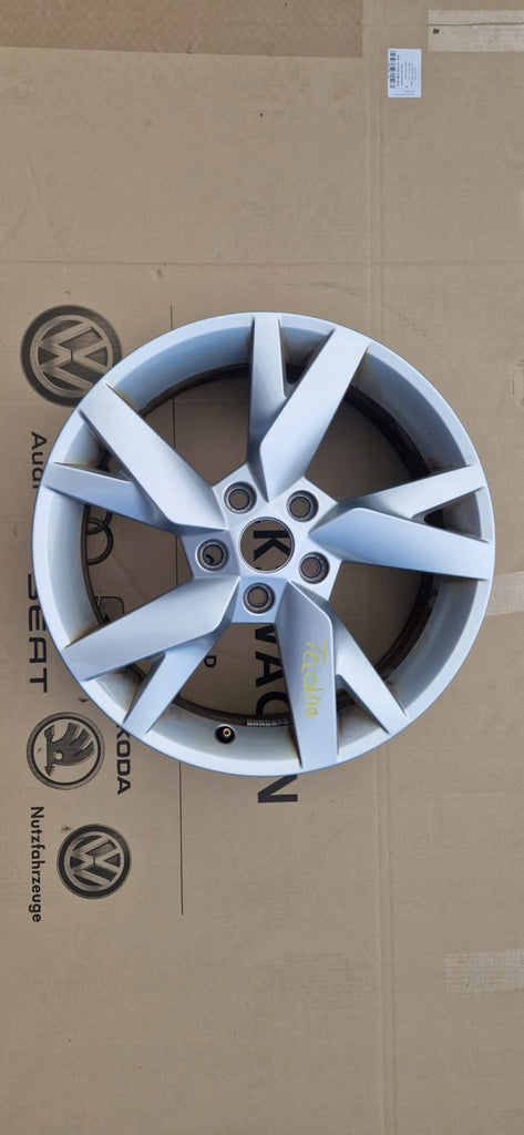 1x Alufelge 17 Zoll 6.5" 5x112 5E3601025 Skoda Octavia 5e3 Iv Rim Wheel FEL4452998620jc