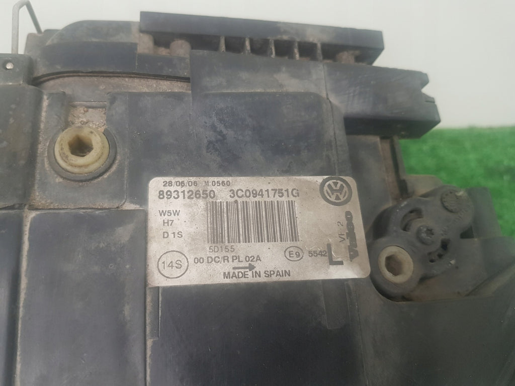 Frontscheinwerfer VW Passat 3C0941751G Links Scheinwerfer Headlight SCH7673528456kv