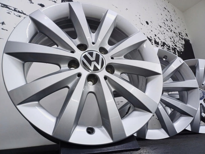 4x Alufelge 16 Zoll 6.5" 5x112 49ET 61F0440 Mercedes-Benz Golf VIII Caddy V FEL5478663921pq