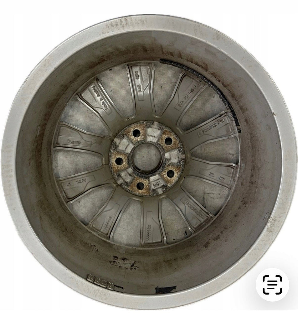 1x Alufelge 17 Zoll 7.0" 5x112 34ET Glanz Silber 80A601025J Audi Q5 Q3 Rim Wheel FEL9994382312gk