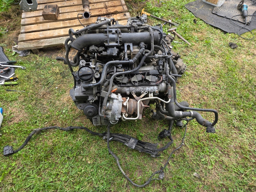 Motor Seat Skoda VW Golf V I BMY 1.4 TSI 140PS 103kW Benzin Engine Komplett