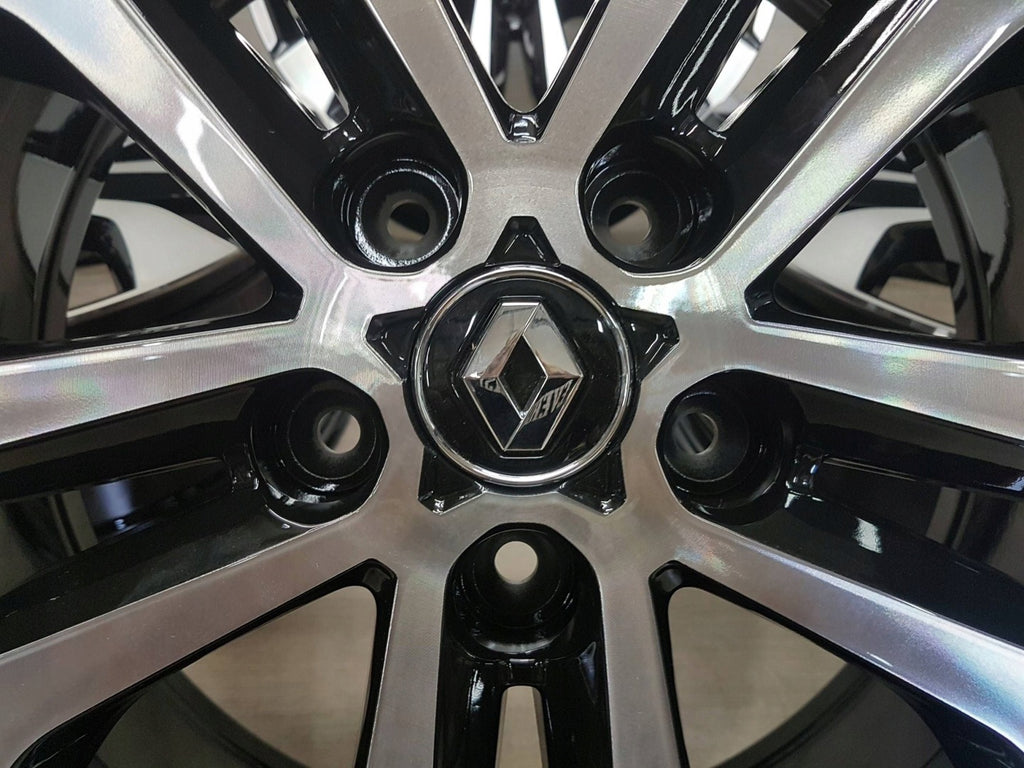 4x Alufelge 17 Zoll 7.0" 5x114.3 43ET Glanz Schwarz 403000483R Renault Megane Iv FEL5813907046hf