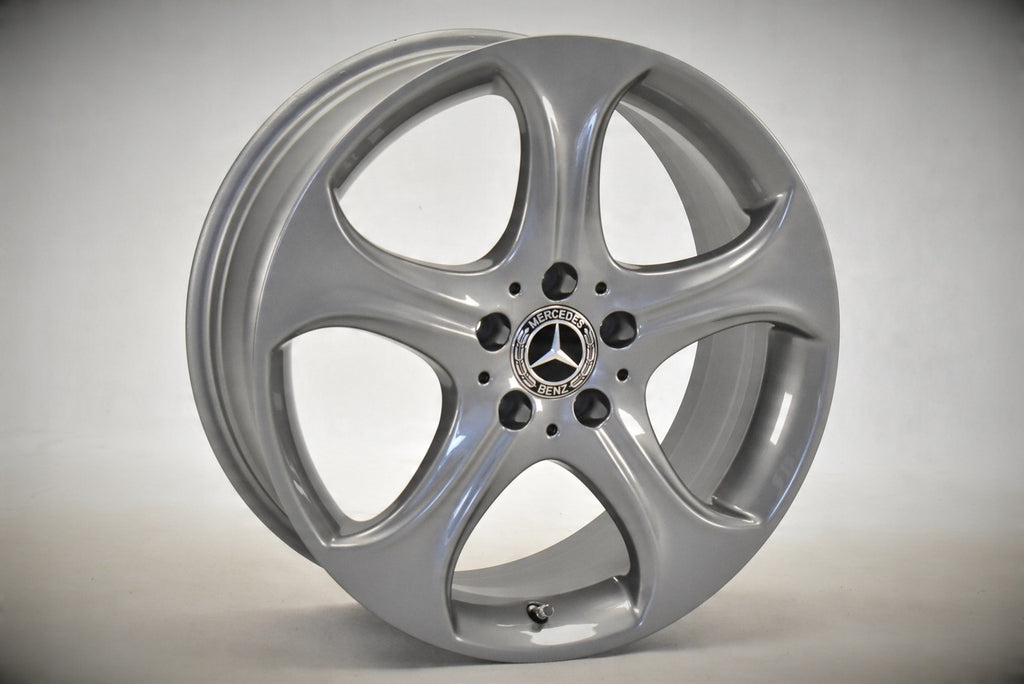 4x Alufelge 18 Zoll 7.5" 5x112 44ET Glanz Grau A2054010600 Mercedes-Benz