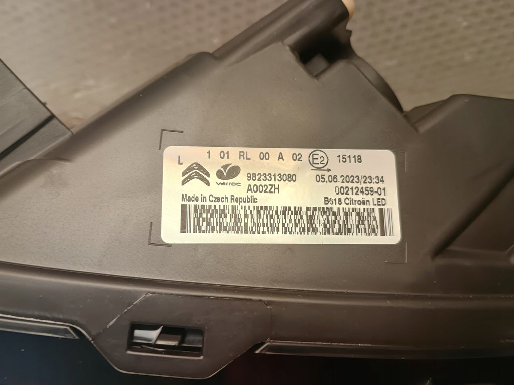 Frontscheinwerfer Citroën C3 III 9823313080 LED Links Scheinwerfer Headlight