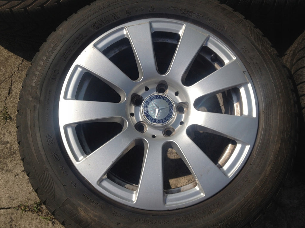 4x Alufelge 16 Zoll 7.5" 5x112 45ET A2124010102 Mercedes-Benz Rim Wheel FEL5166868173fr