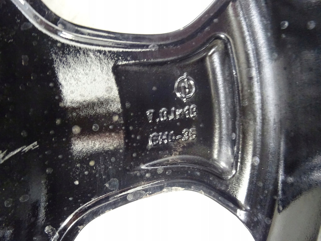 1x Alufelge 18 Zoll 7.0" 4x108 35ET OP00128PR Opel Mokka Rim Wheel