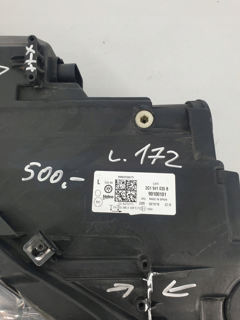 Frontscheinwerfer VW Polo 2G1941035B LED Links Scheinwerfer Headlight SCH2121513789ap