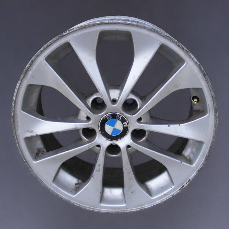 1x Alufelge 17 Zoll 7.0" 5x120 47ET Glanz Silber 6757042 BMW E90 Rim Wheel