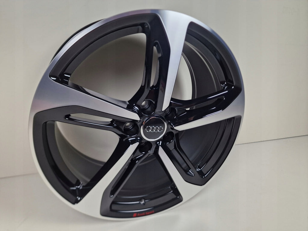 4x Alufelge 19 Zoll 9.0" 5x112 52ET Glanz Schwarz Audi Rim Wheel FEL7029224299mu