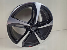 Laden Sie das Bild in den Galerie-Viewer, 4x Alufelge 19 Zoll 9.0" 5x112 52ET Glanz Schwarz Audi Rim Wheel FEL7029224299mu