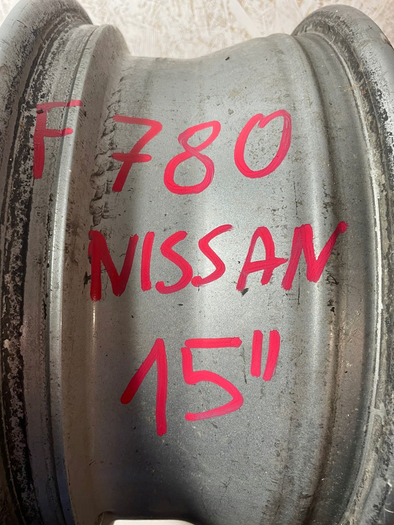 1x Alufelge 15 Zoll 6.0" 5x114.3 N53501 Nissan Leaf Rim Wheel FEL7221806107pe