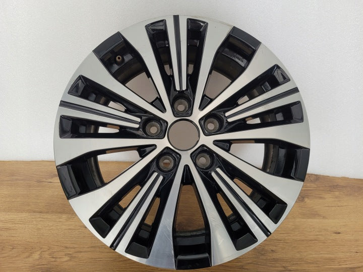 1x Alufelge 16 Zoll 6.5" 5x114.3 44ET Glanz Schwarz 403007870 Renault Captur FEL8403538282mu