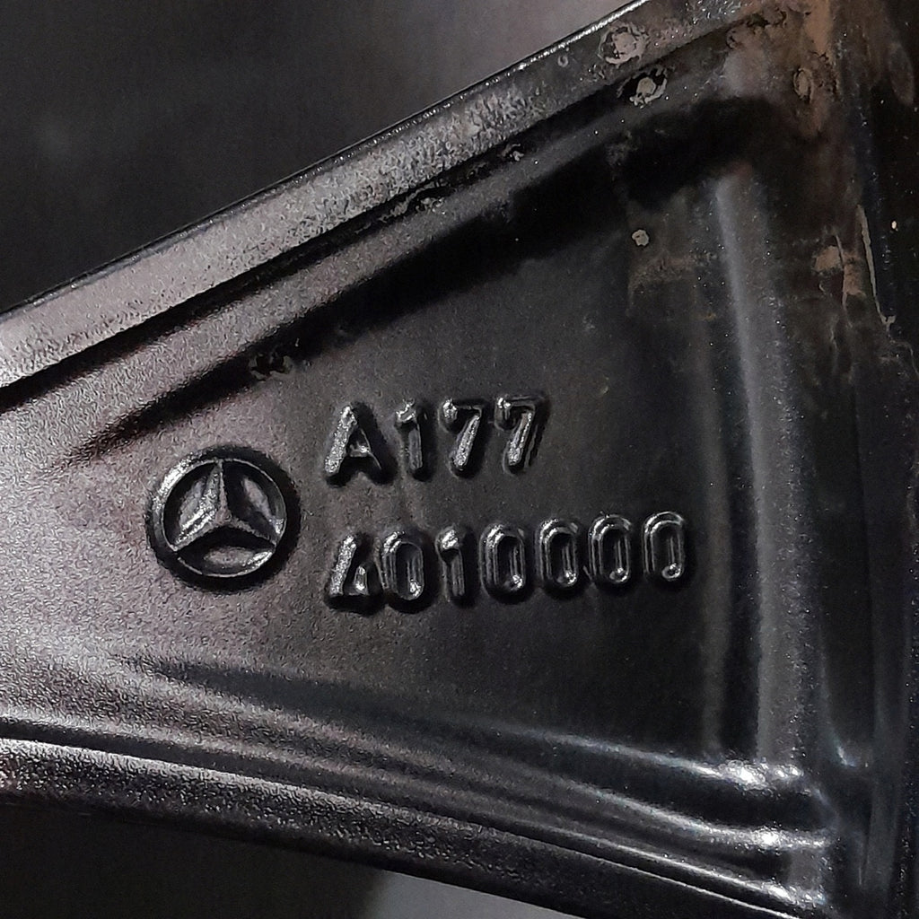 4x Alufelge 16 Zoll 6.5" 5x112 44ET Matt Schwarz A1774010000 Mercedes-Benz W177 FEL3393520158zp