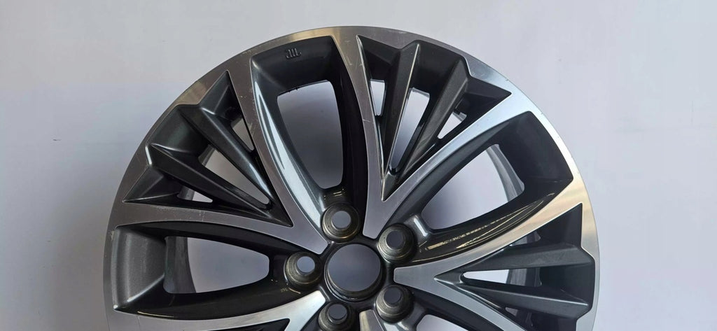 1x Alufelge 17 Zoll 6.5" 5x114.3 50ET Toyota Rim Wheel FEL9876866463qo