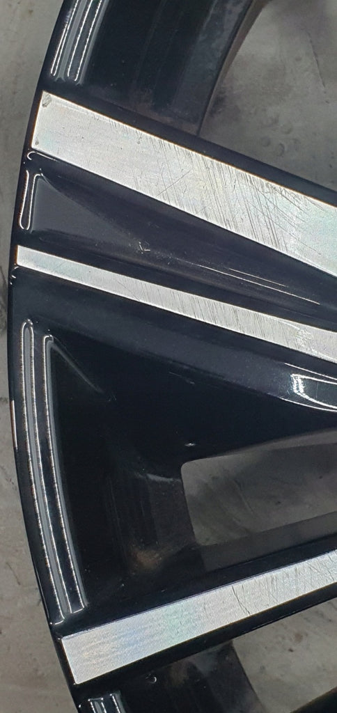 1x Alufelge 19 Zoll 7.5" 5x114.3 35ET Glanz Schwarz 40300-6PA4 Nissan Qashqai I FEL3408919568fp