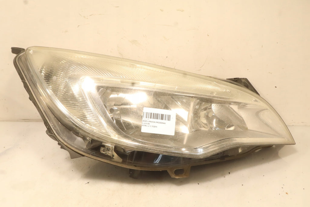 Frontscheinwerfer Opel Astra J Rechts Scheinwerfer Headlight SCH3478650976ys